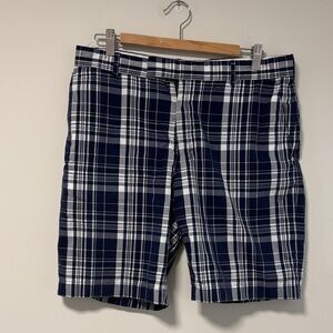 Men’s RLX Ralph Lauren Navy Plaid Men's Shorts